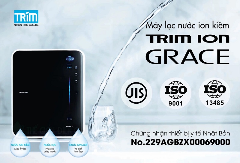 Trim Ion Grace - Đạt chứng nhận thiết bị y tế Nhật Bản