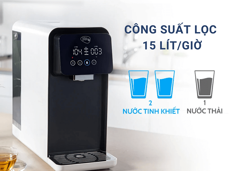 Tỉ lệ thu hồi nước máy lọc nước Pureit Lavita