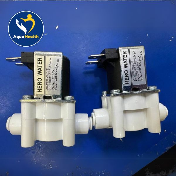 Van điện từ bị hư, tắc nghẽn hoặc mở không hết