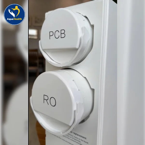 Vị Trí Lõi Lọc Nước Truliva UR61096H Nằm Khoang Trước Của Thiết Bị