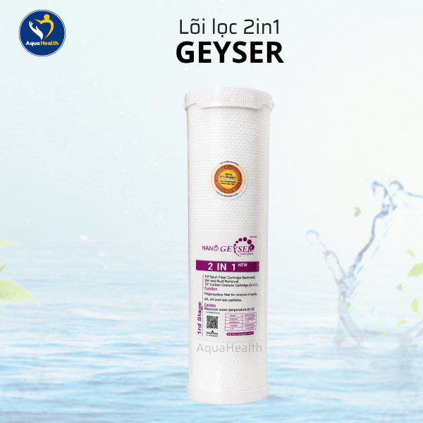 Bộ lõi 123 Geyser 10 inch