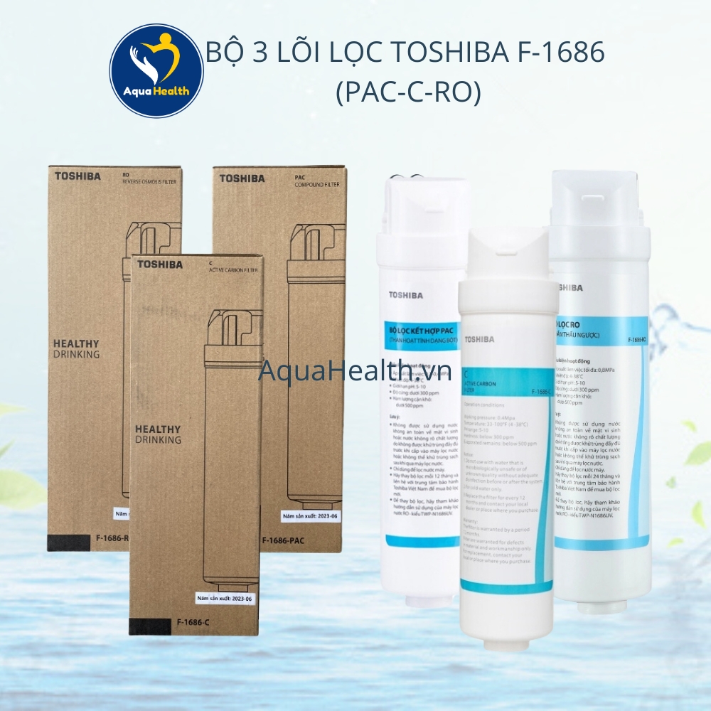 Bộ lõi lọc Toshiba TWP-W1630SVN(W) (7 lõi)