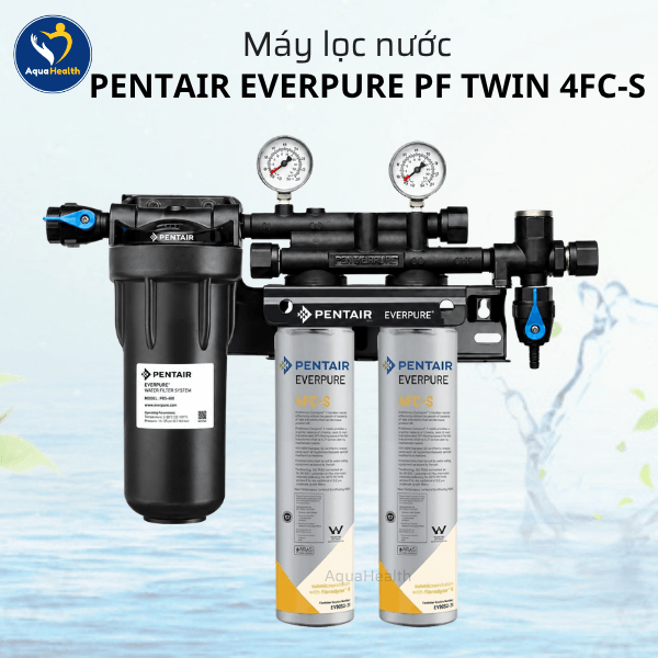 Máy Lọc Nước Pentair Everpure QC7I  PF Twin 4FC