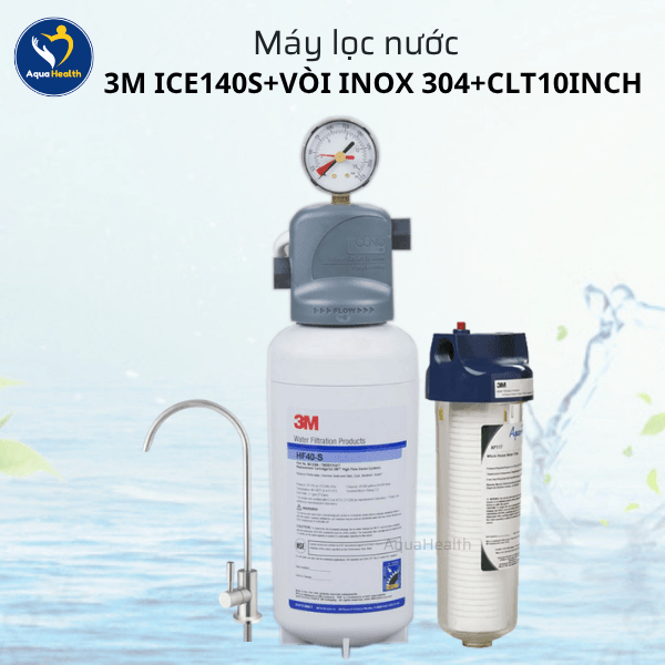 Máy Lọc Nước Cao Cấp 3M ICE140-S -Công Suất Lọc Lớn