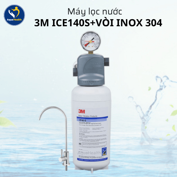 Máy Lọc Nước Cao Cấp 3M ICE140-S -Công Suất Lọc Lớn