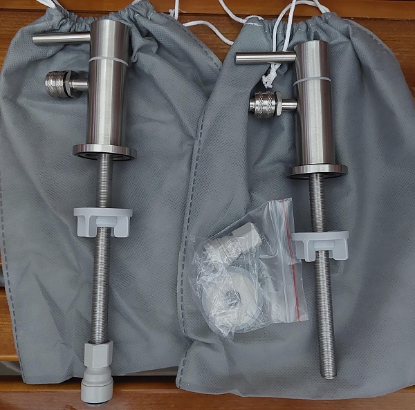 Vòi Inox Cấp Nước Đầu Vào Máy Lọc Nước Ion Kiềm Kangen