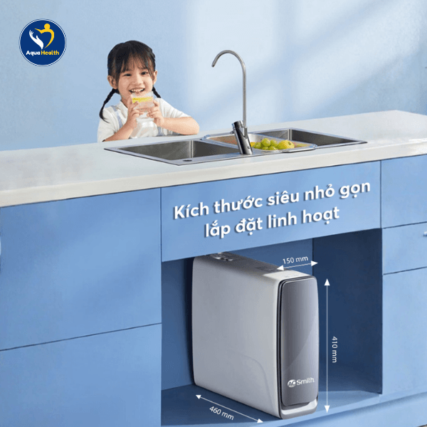 Máy Lọc Nước A.O Smith X1000 – Tuổi Thọ Lõi Lọc Cao Nhất