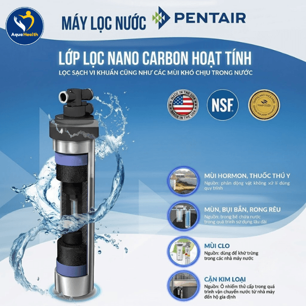 Máy Lọc Nước Pentair Everpure i20002 + Lọc Thô A10