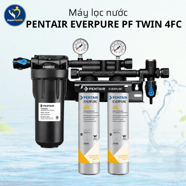 Máy Lọc Nước Pentair Everpure QC7I  PF Twin 4FC