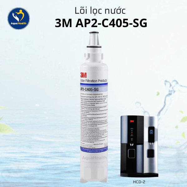 Lõi Lọc Nước 3M AP2-C405-SG - Dùng Cho Máy Lọc Nước Nóng Lạnh Để Bàn 3M HCD-2