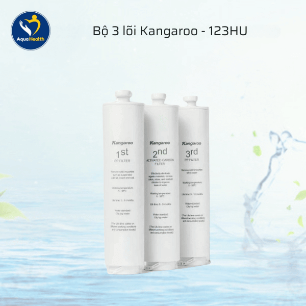 Bộ 5 Lõi Lọc Kangaroo KG100HU, KG100HU+, KG100MED, KG100EED, KG-Y1MED,...