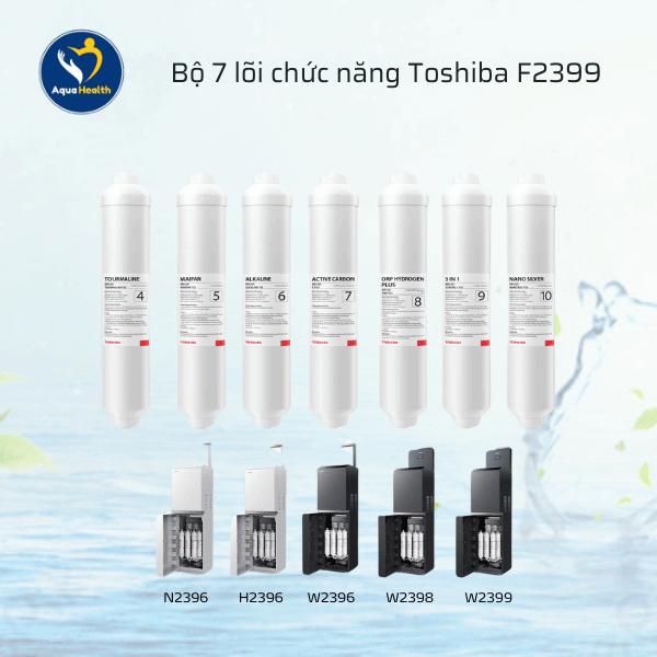 Bộ lõi lọc Toshiba Model TWP-W2396SVN(M) - Gồm 10 lõi