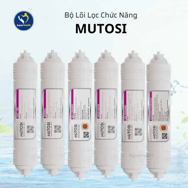 Bộ Lõi Lọc Chức Năng Mutosi (Bộ 7 Lõi Lọc Chức Năng Mutosi)