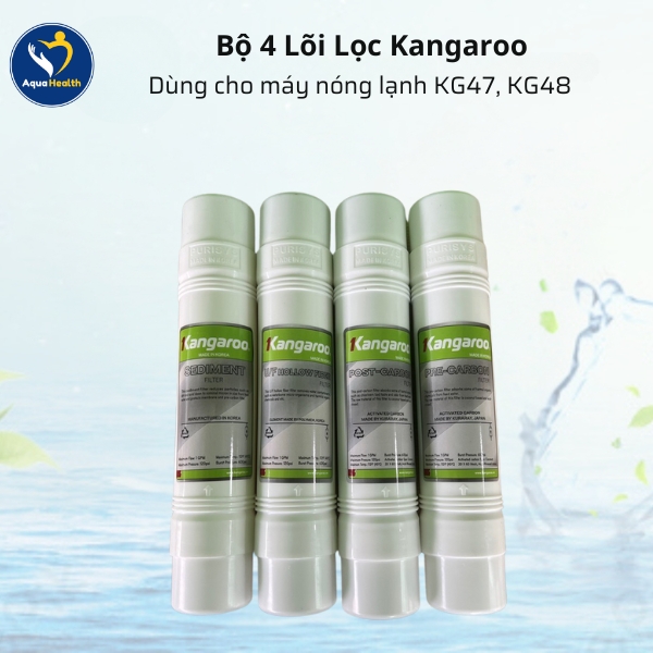 Bộ Lõi Lọc Kangaroo KG47-KG48 Thay Thế Chính Hãng