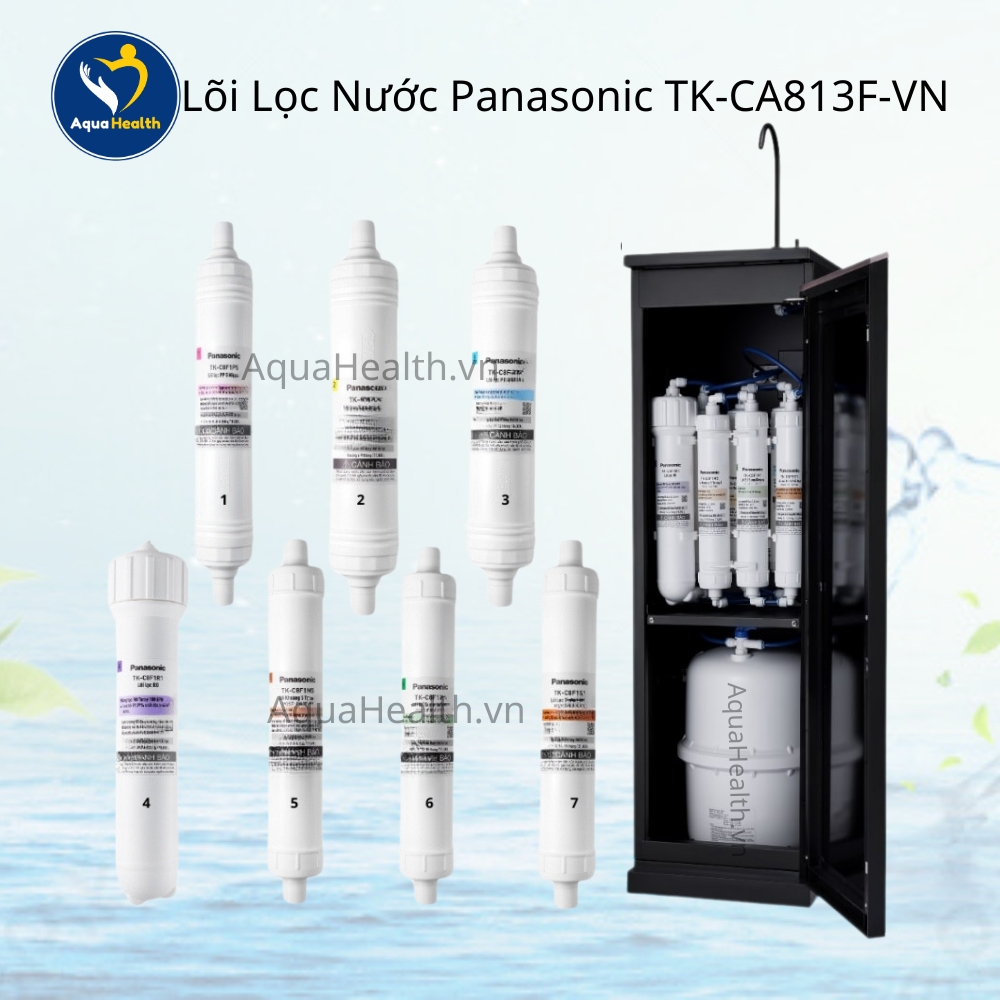 Bộ Lõi lọc máy lọc nước Panasoni TK-CA813F-VN (7 lõi lọc)