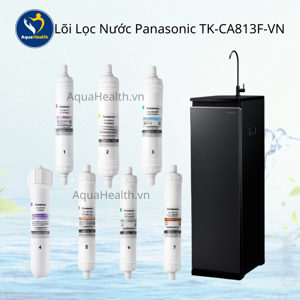 Bộ Lõi lọc máy lọc nước Panasoni TK-CA813F-VN (7 lõi lọc)