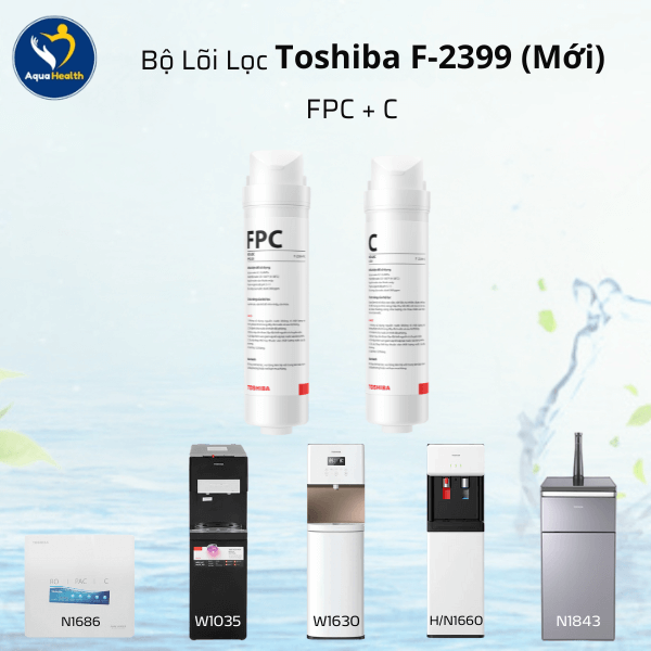 Bộ lõi lọc Toshiba F-2399 (MỚI) dùng cho máy W1630, W1035, H1660, N1660, N1686, N1843, W1905