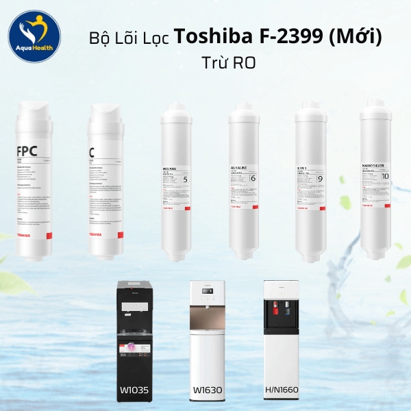 Bộ lõi lọc Toshiba F-2399 (MỚI) dùng cho máy W1630, W1035, H1660, N1660, N1686, N1843, W1905