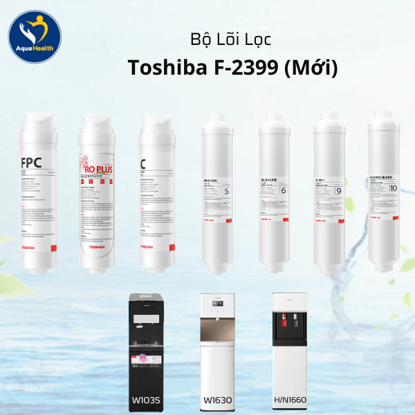 Bộ lõi lọc Toshiba F-2399 (MỚI) dùng cho máy W1630, W1035, H1660, N1660, N1686, N1843, W1905