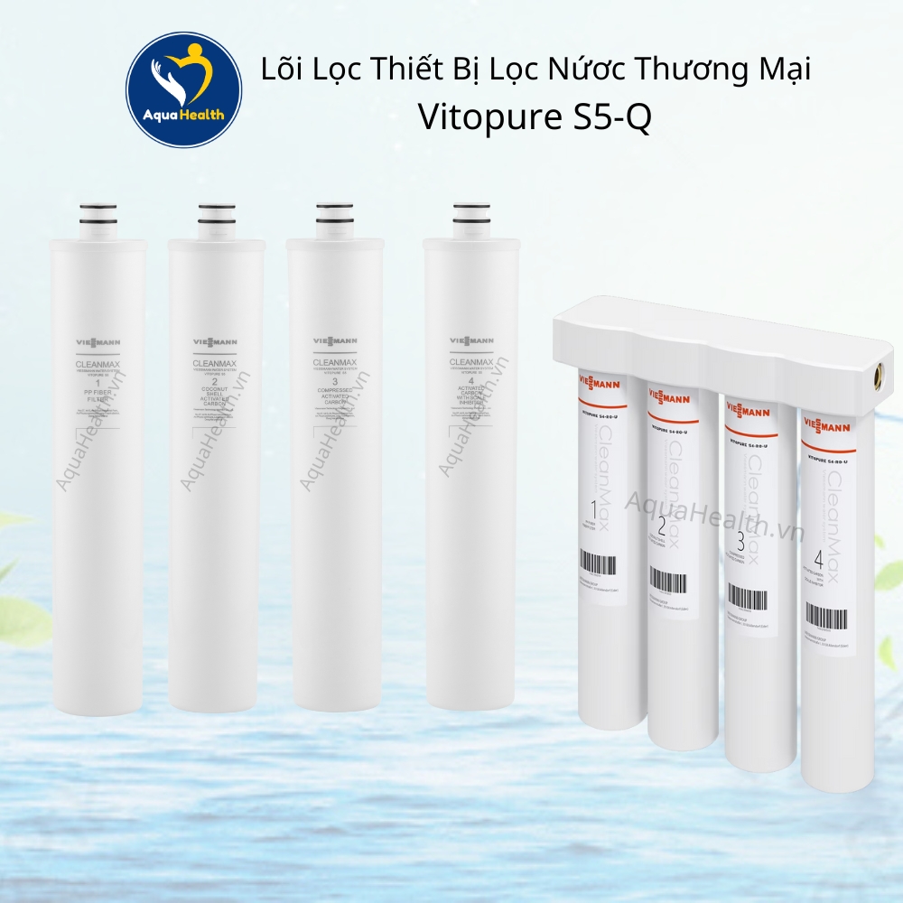 Lõi lọc máy lọc nước Vitopure S5-Q - Gồm 4 lõi