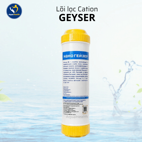 Bộ lõi 123 Geyser 10 inch