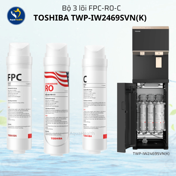 Bộ Lõi Lọc Toshiba TWP-IW2469SVN(K) – Gồm 10 Lõi