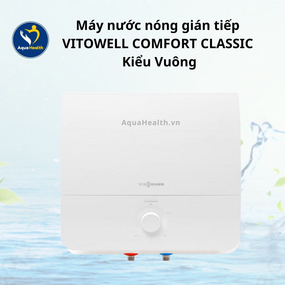 Máy Nước Nóng Gián Tiếp Viessmann Vitowell Comfort Classic Kiểu Vuông (15 lít hoặc 30 lít)