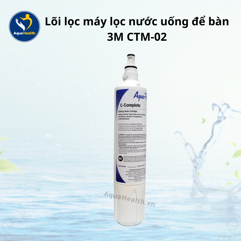 Lõi Lọc Máy Lọc Nước 3M CTM-02 (mã C-Complete)