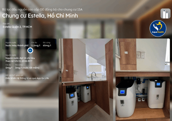 Hệ Thống Lọc Tổng GE WH15A - Bảo Vệ Sức Khỏe Và Nội Thất Toàn Diện