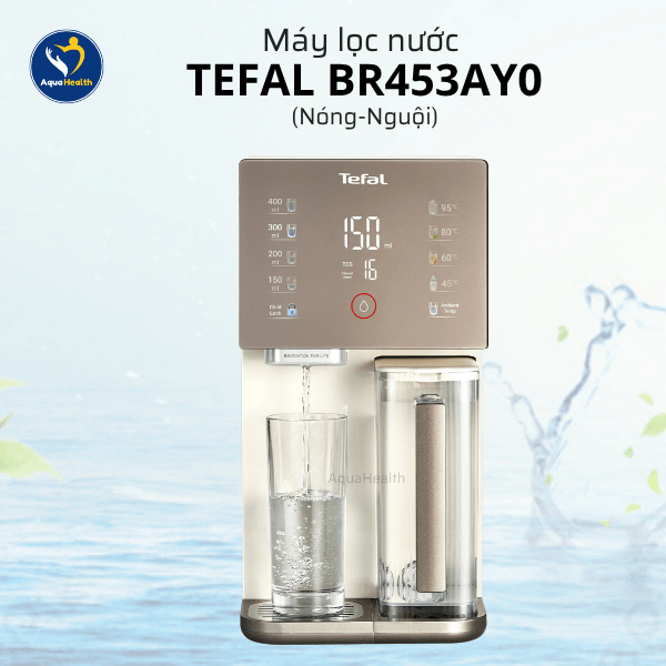 Máy Lọc Nước Tefal BR453AY0 Để Bàn Nóng-Nguội