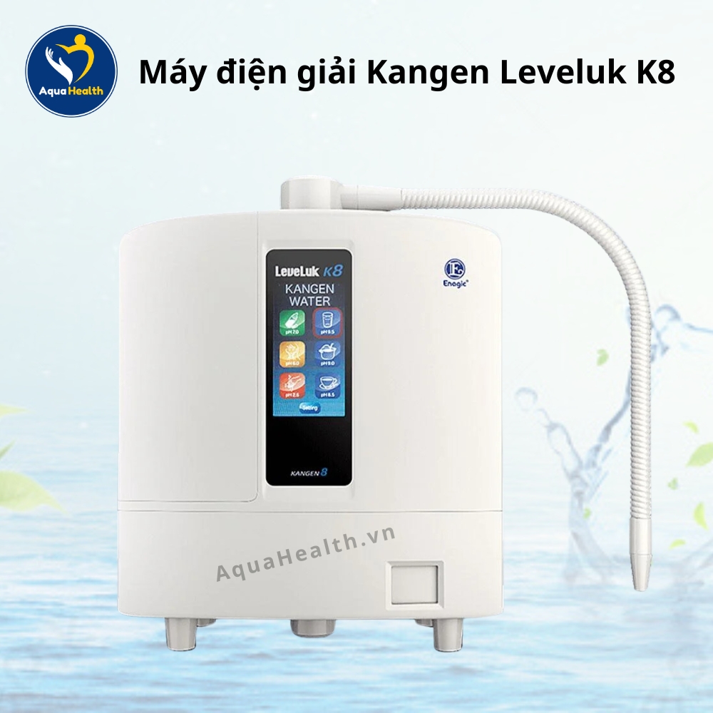 Máy Điện Giải Kangen Leveluk K8 - Bản 10 Ngôn Ngữ