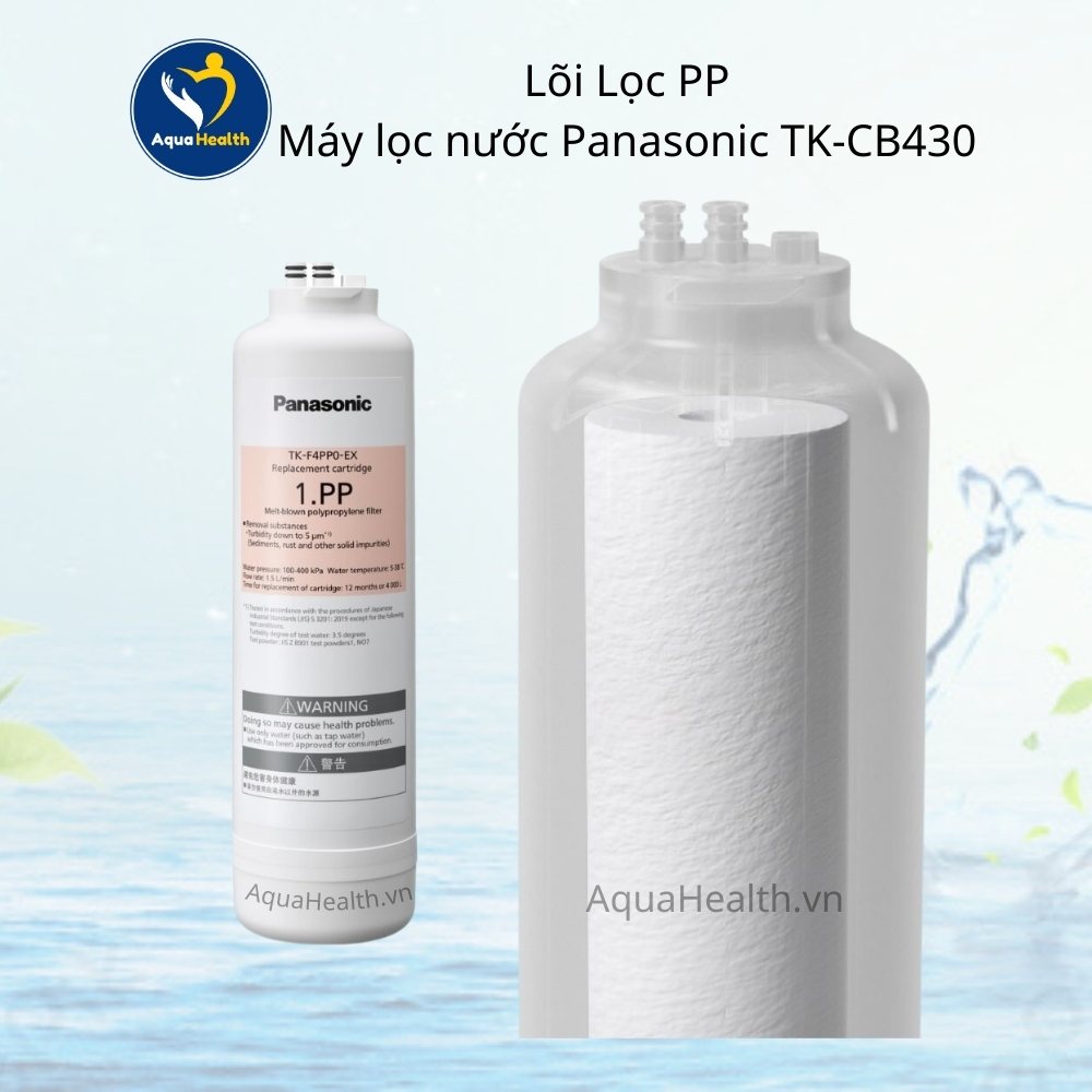 Bộ Lõi Lọc Panasonic TK-CB430 - Gồm 3 lõi (PP, UF, CB)