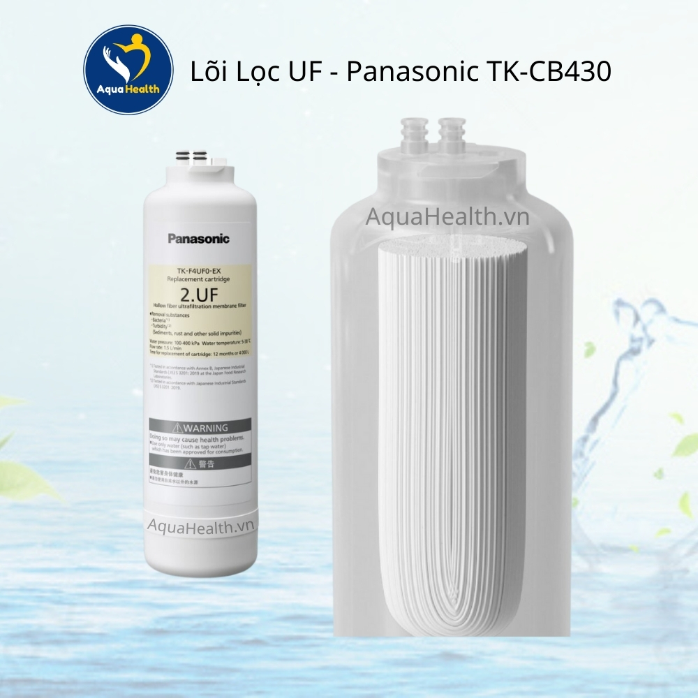 Bộ Lõi Lọc Panasonic TK-CB430 - Gồm 3 lõi (PP, UF, CB)
