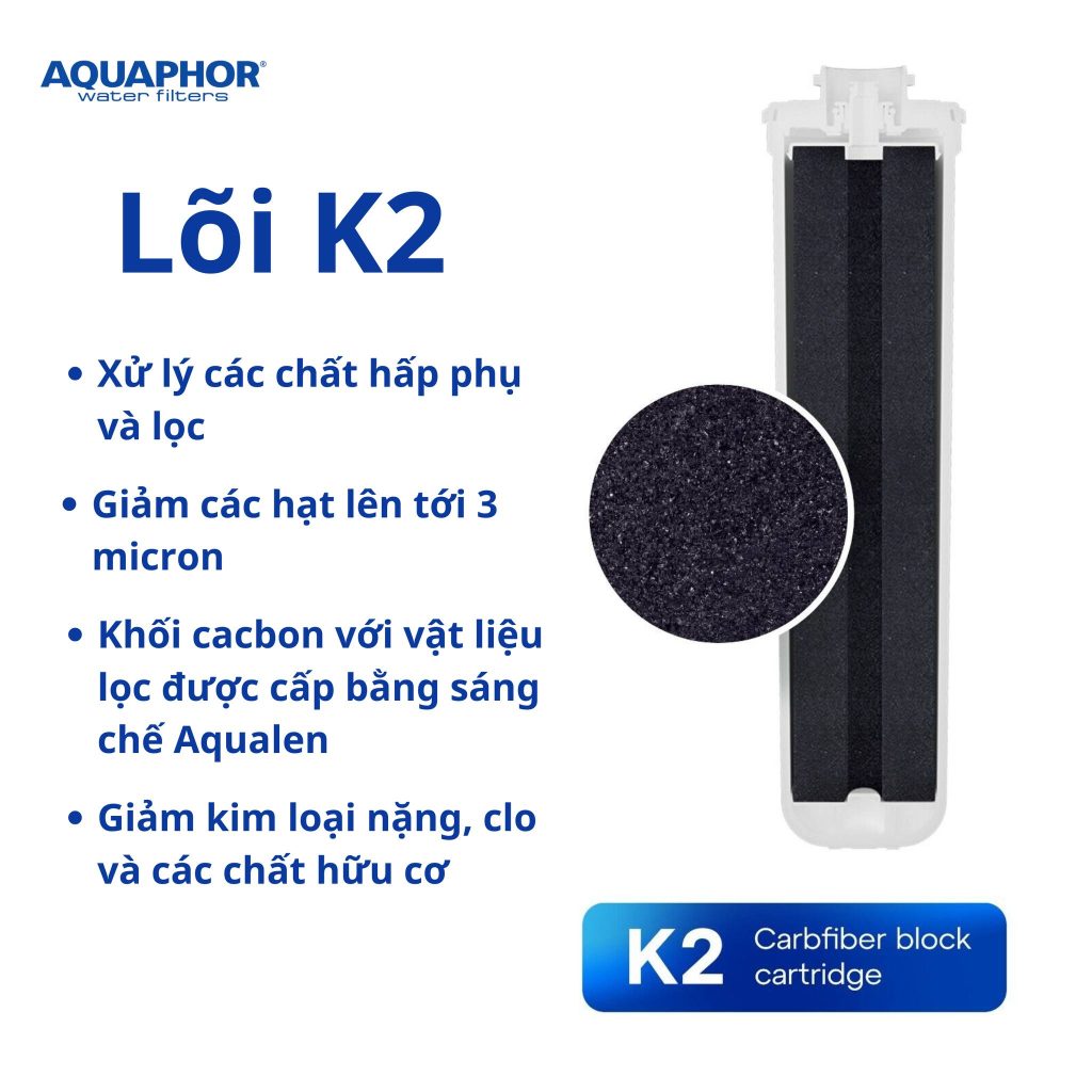 Lõi lọc Aquaphor Morion (K5, K2, RO, K7M)