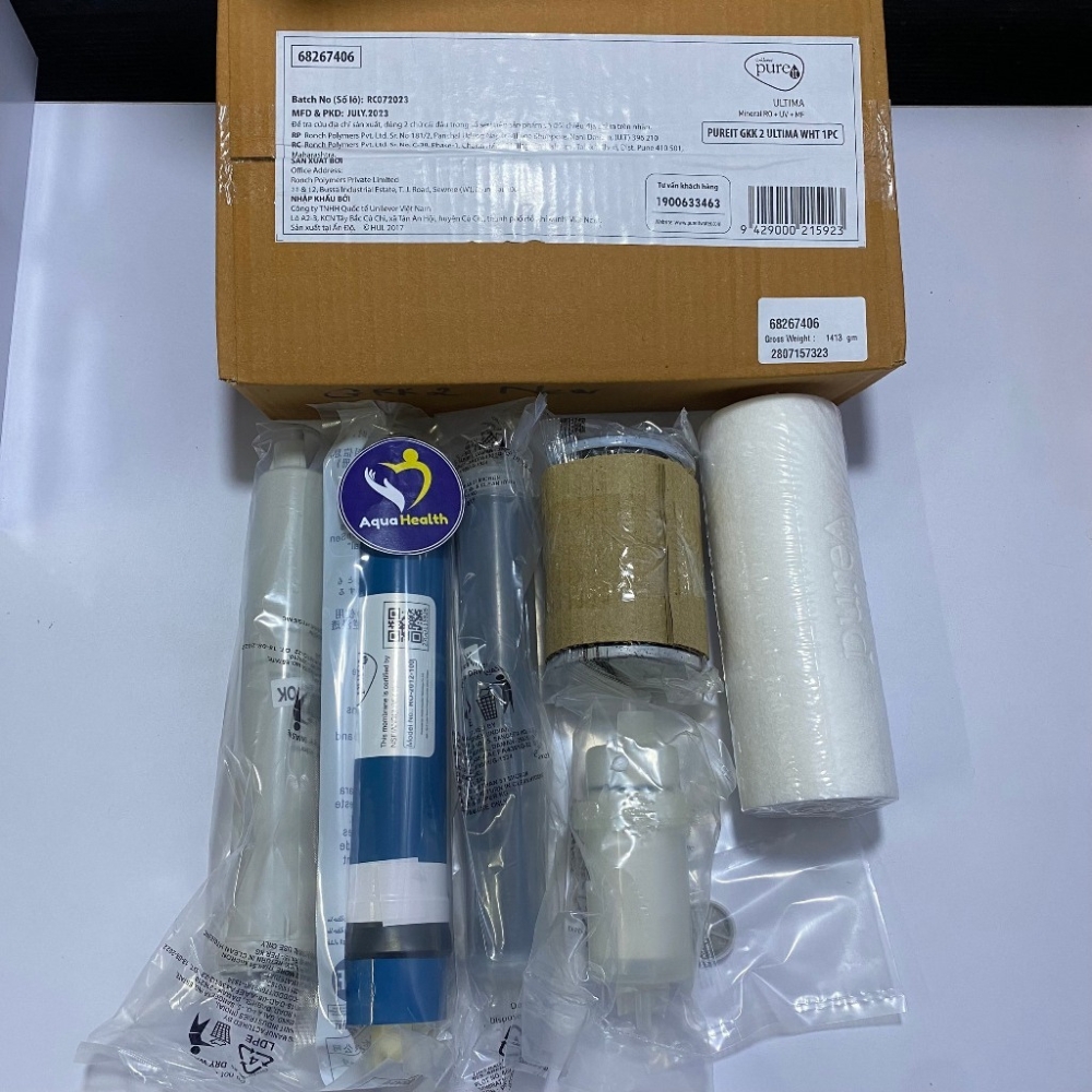 Lõi lọc Pureit Ultima màu trắng model mới (GKK1, GKK2)