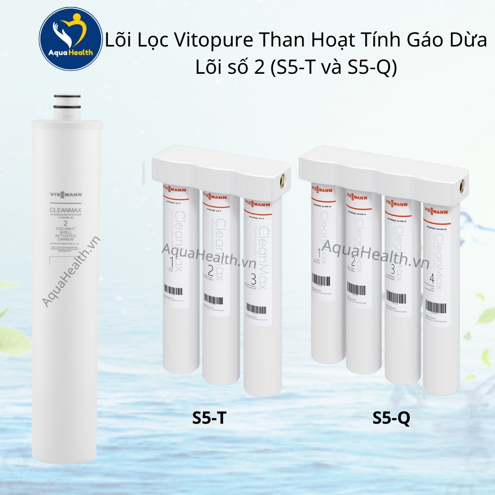 Lõi lọc máy lọc nước Vitopure S5-T - Gồm 3 lõi