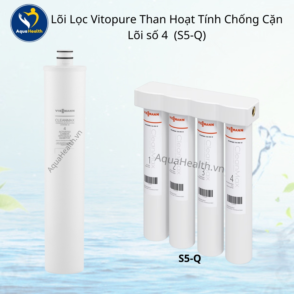 Lõi lọc máy lọc nước Vitopure S5-Q - Gồm 4 lõi