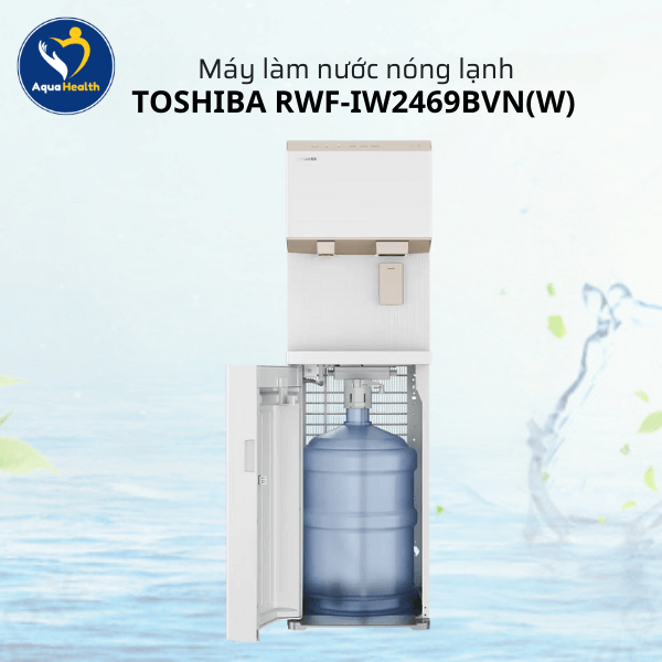 Máy Làm Nước Nóng Lạnh Toshiba RWF-IW2469BVN(W) Làm Đá