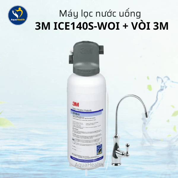 Máy Lọc Nước 3M ICE140S-WOI – Hiệu Suất Lọc Vượt Trội