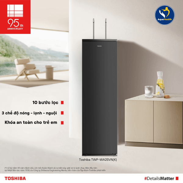 Máy Lọc Nước Nóng Lạnh Toshiba TWP-WA2SVN(K)