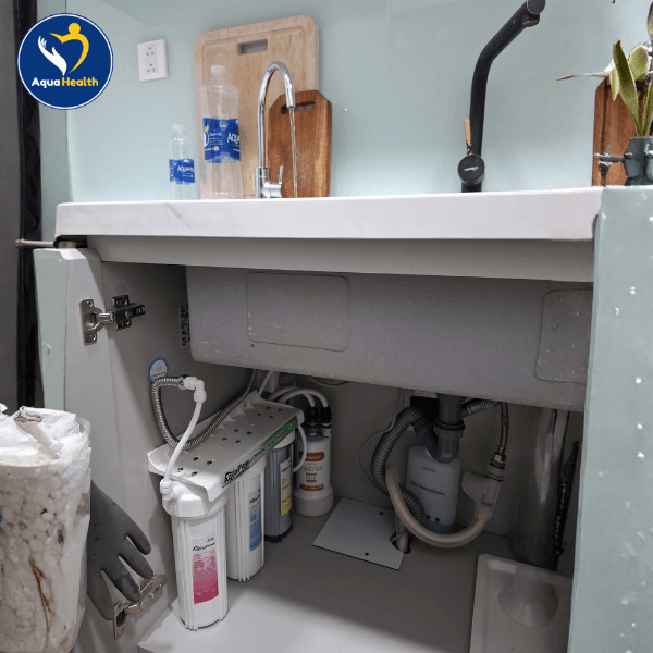 Nâng cấp bộ tiền lọc 3 cấp Thái Lan 10 Inch cho máy điện giải ion kiềm Mitsubishi Cleansui