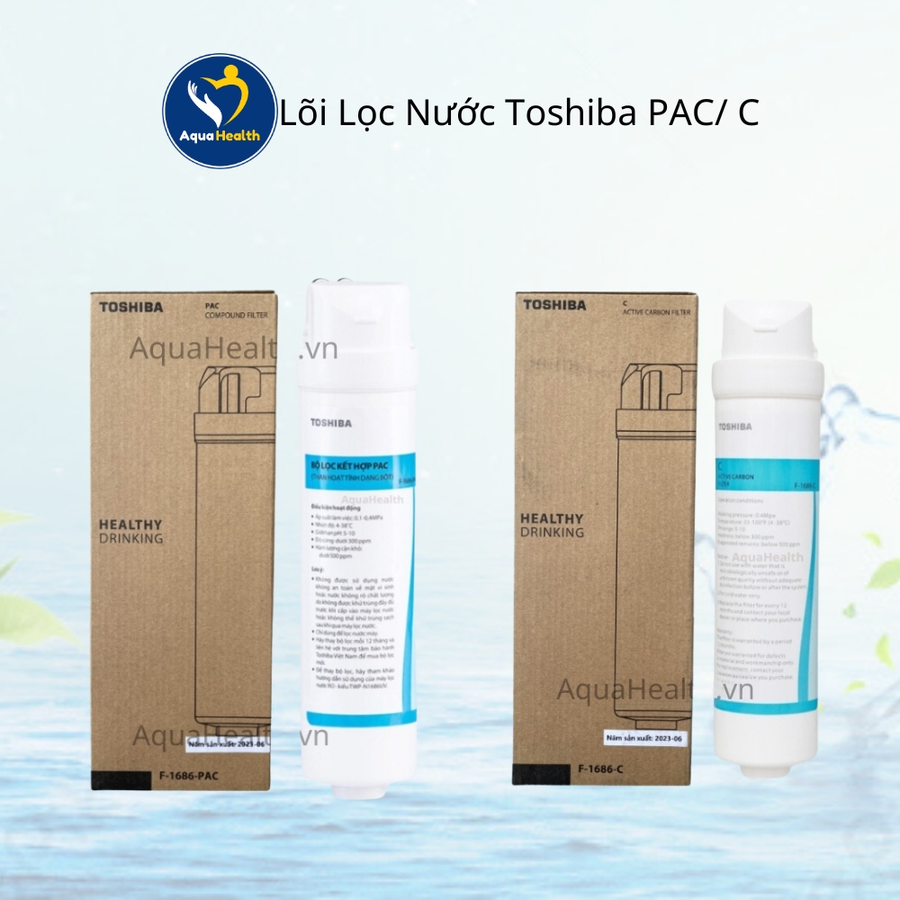 Bộ lõi lọc Toshiba TWP-N1686UV(W) - (Bộ 3 lõi)