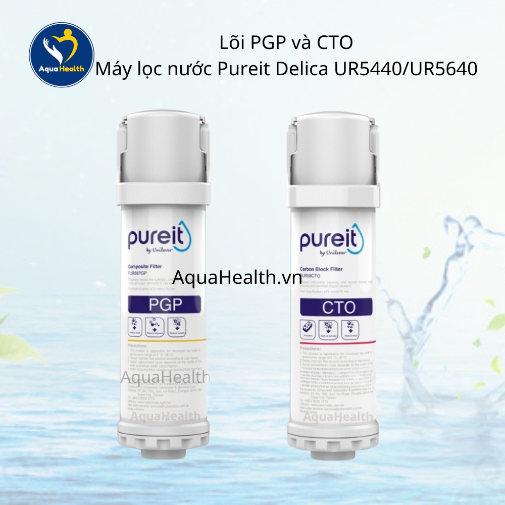Lõi lọc Pureit Delica UR5440 (PGP, RO, CTO)