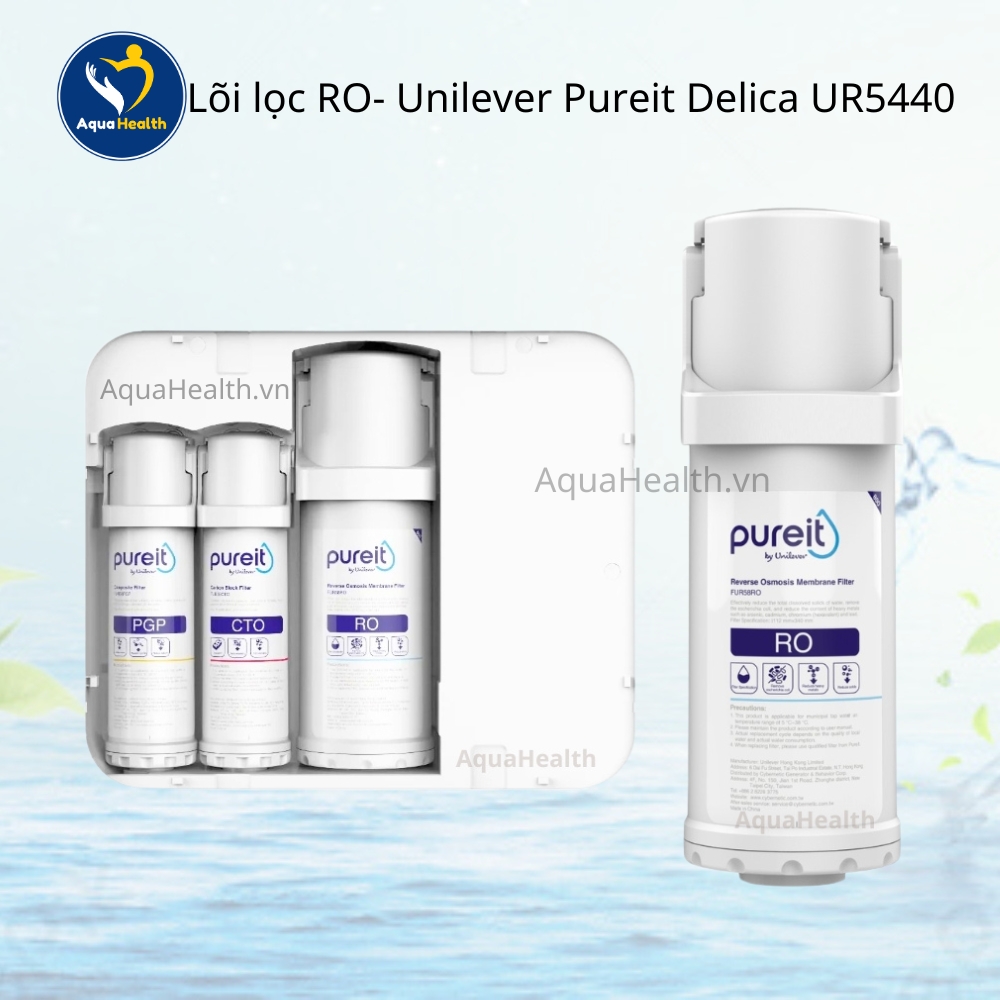 Lõi lọc Pureit Delica UR5440 (PGP, RO, CTO)