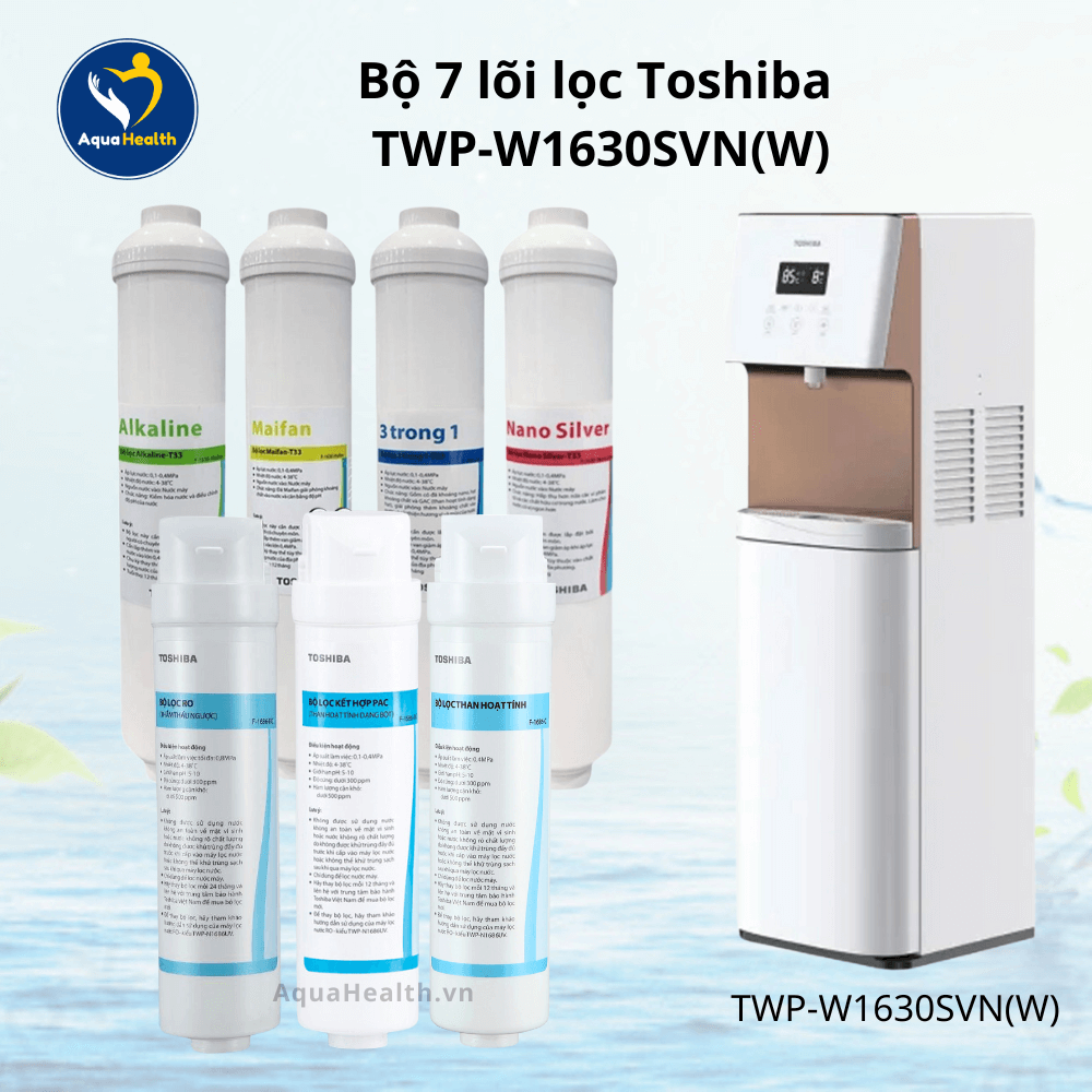 Bộ lõi lọc Toshiba TWP-W1630SVN(W) (7 lõi)