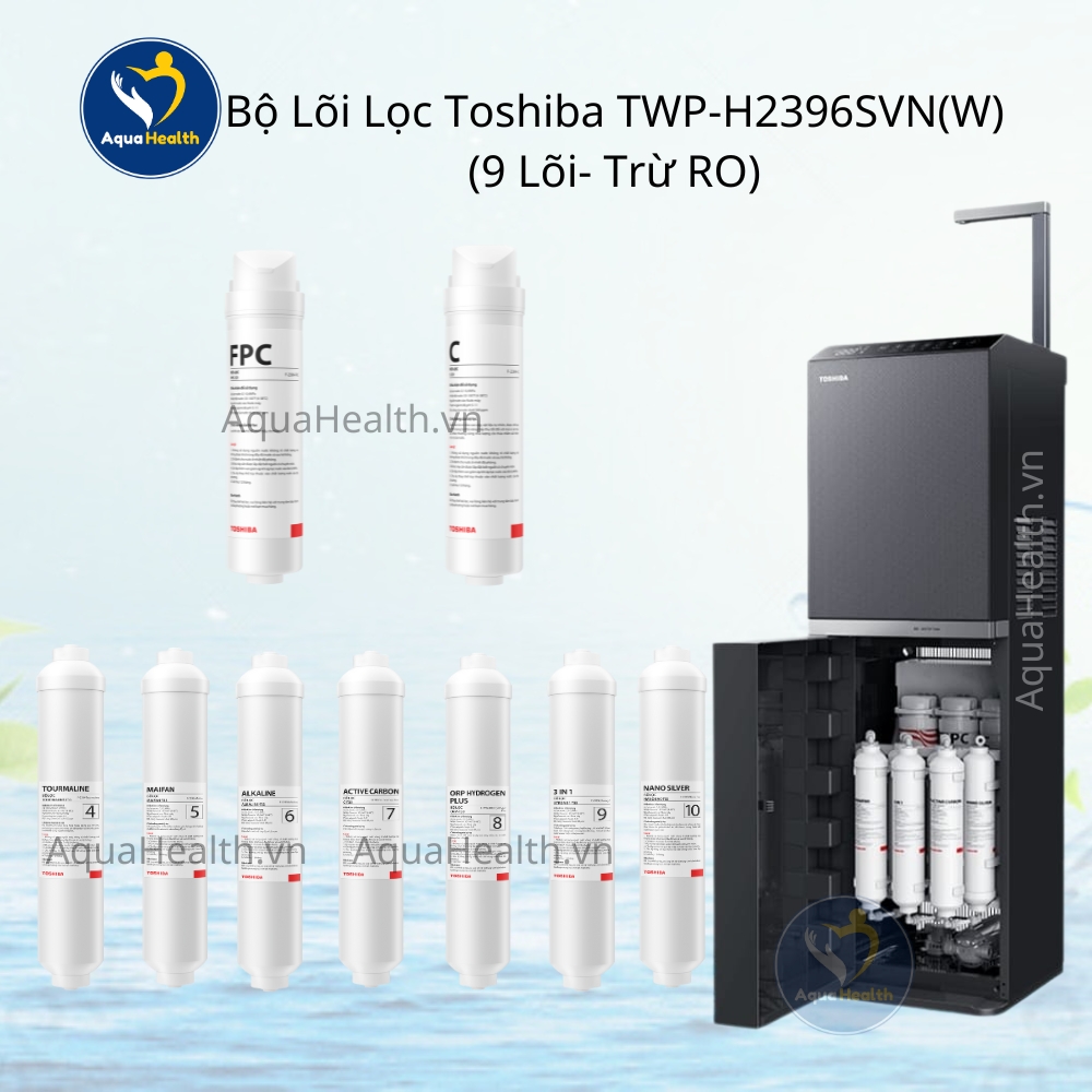 Bộ lõi lọc Toshiba Model TWP-W2396SVN(M) - Gồm 10 lõi