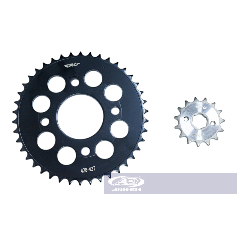 BỘ NHÔNG DĨA WINNER/SONIC MÀU ĐEN 42T-15T