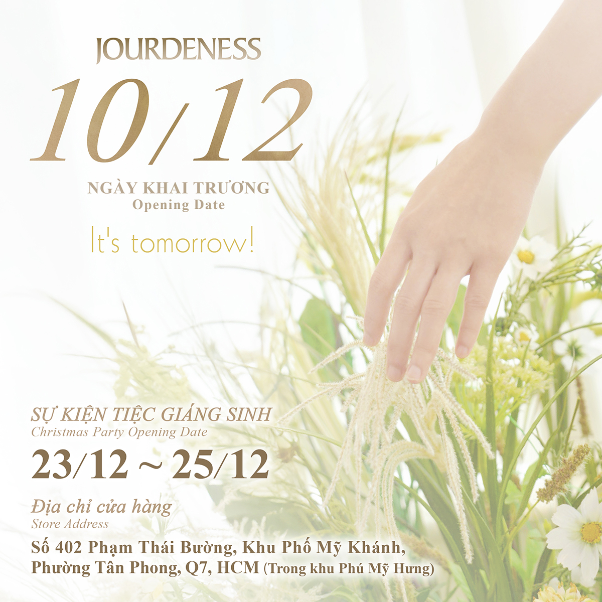 JOURDENESS SPA VIỆT NAM - KHAI TRƯƠNG CHI NHÁNH ĐẦU TIÊN