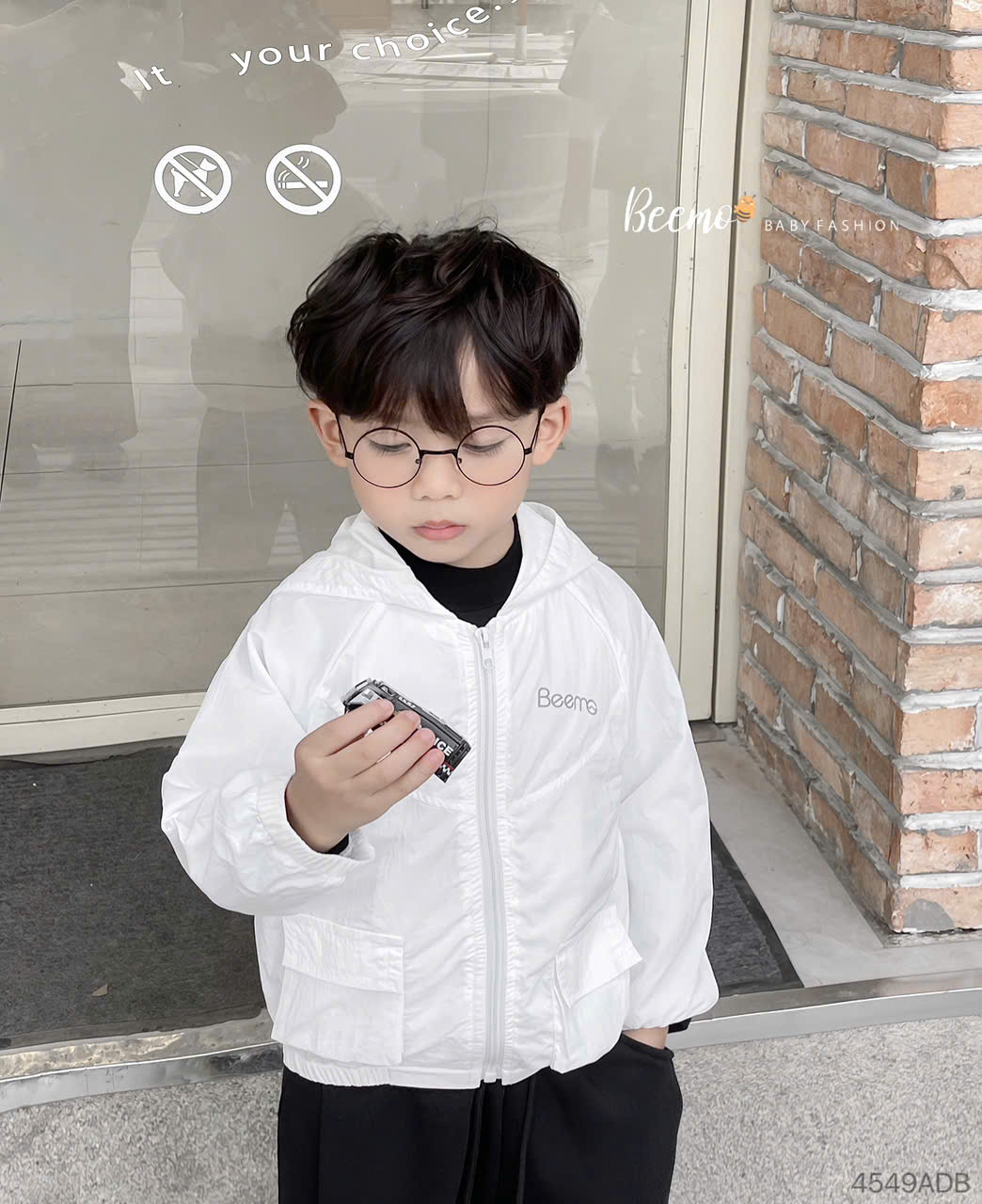 BEEMO_ÁO KHOÁC GIÓ PHỐI TÚI HỘP CHUẨN CHO BÉ TRAI