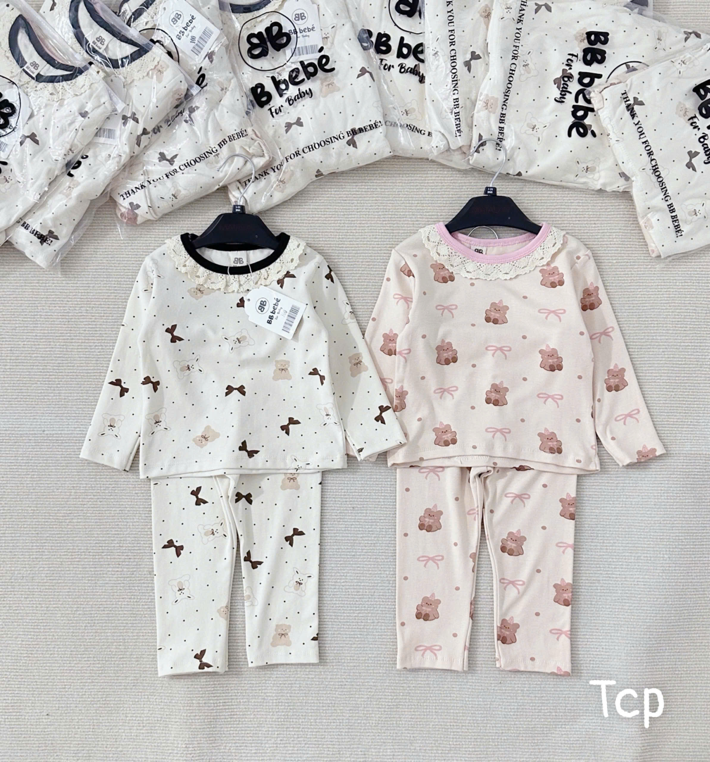 SET 2 BỘ HOMEWEAR SIÊU XINH CHẤT VẢI HÀN QUỐC